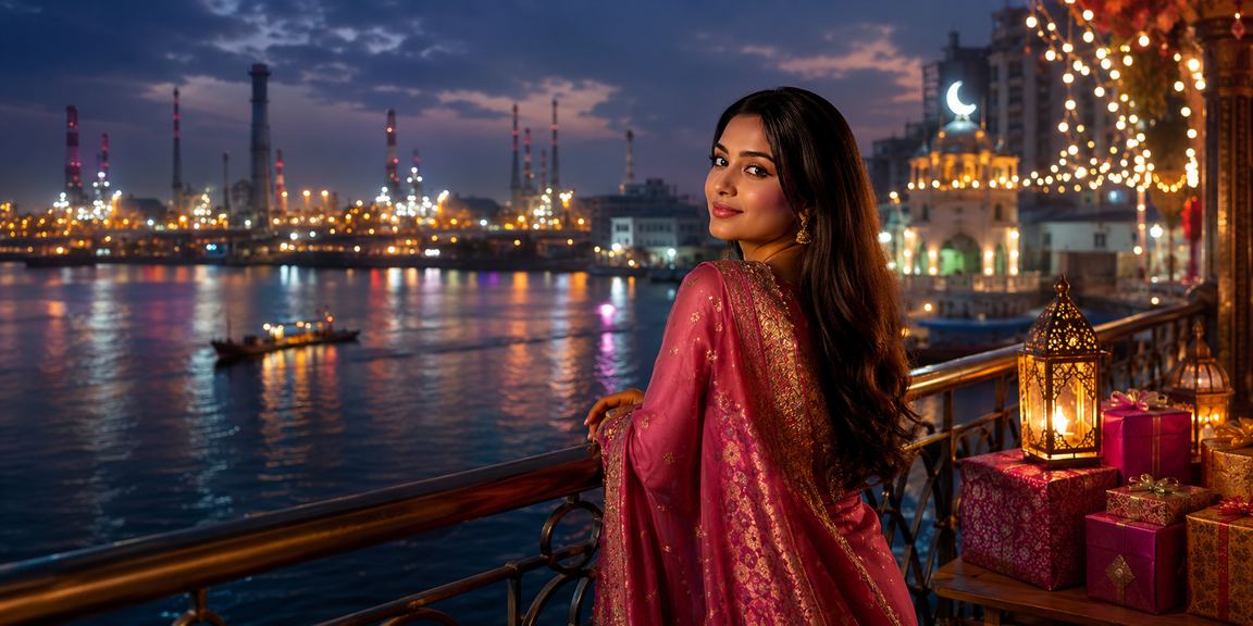 ঈদ উৎসবে নারায়ণগঞ্জে মোবাইলে পেমেন্ট করছেন একজন ব্যবহারকারী